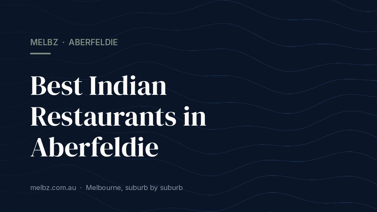 Title card: Best Indian Restaurants in Aberfeldie