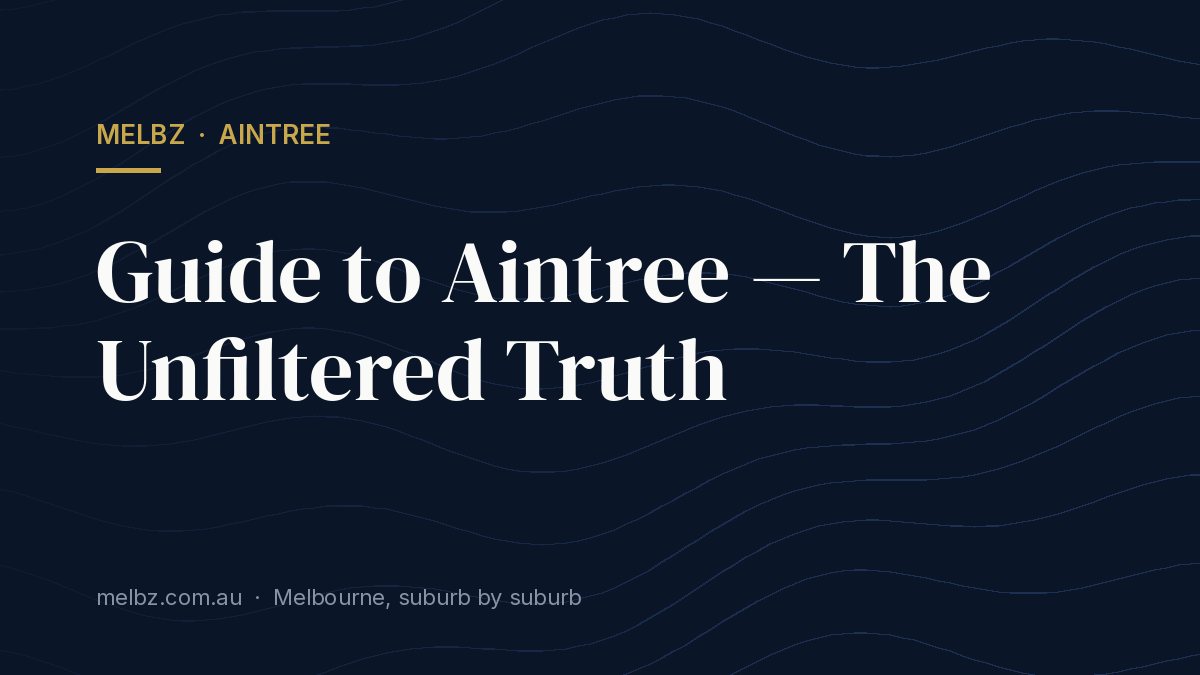 Title card: Guide to Aintree — The Unfiltered Truth