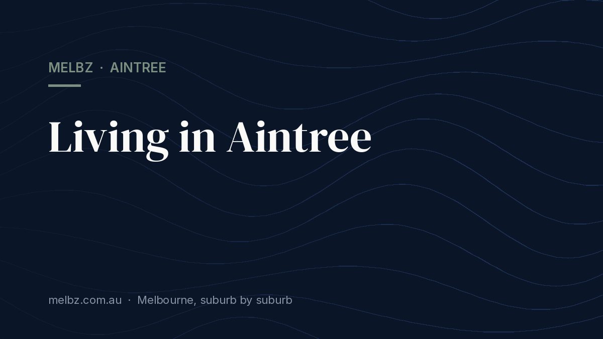 Title card: Living in Aintree