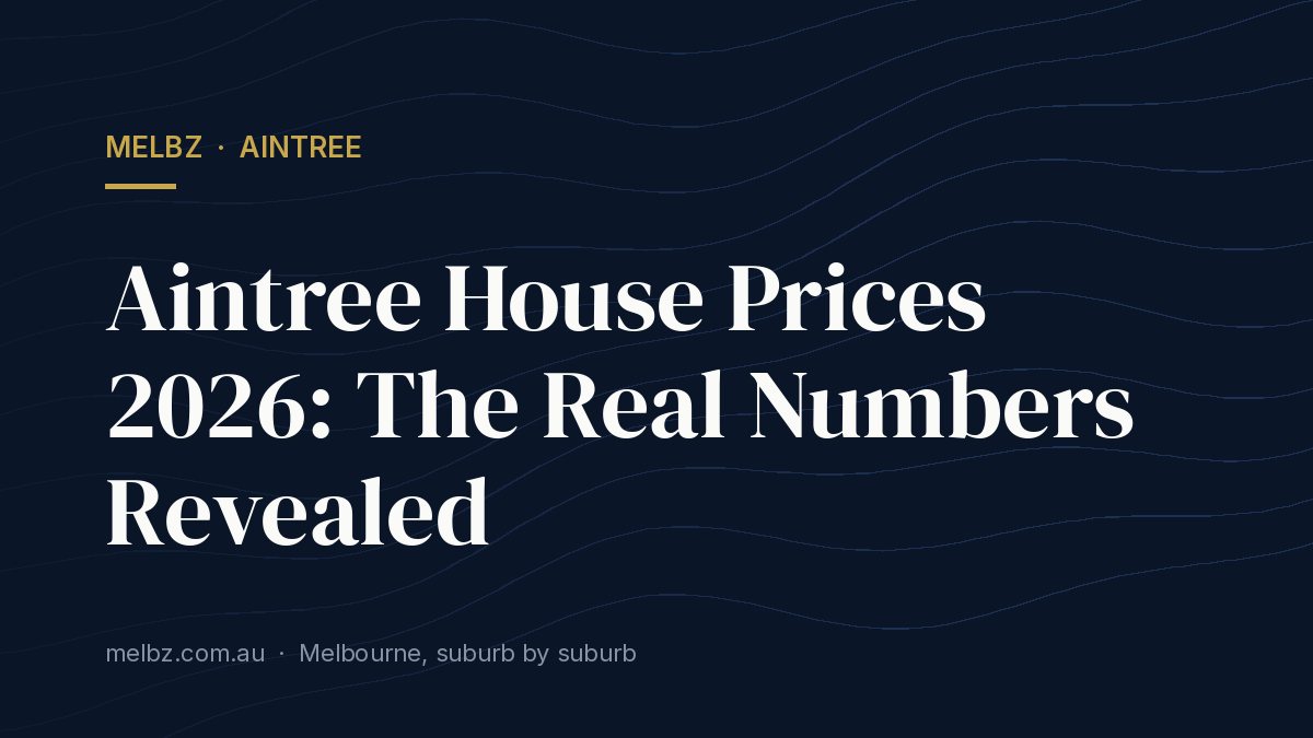 Title card: Aintree House Prices 2026: The Real Numbers Revealed