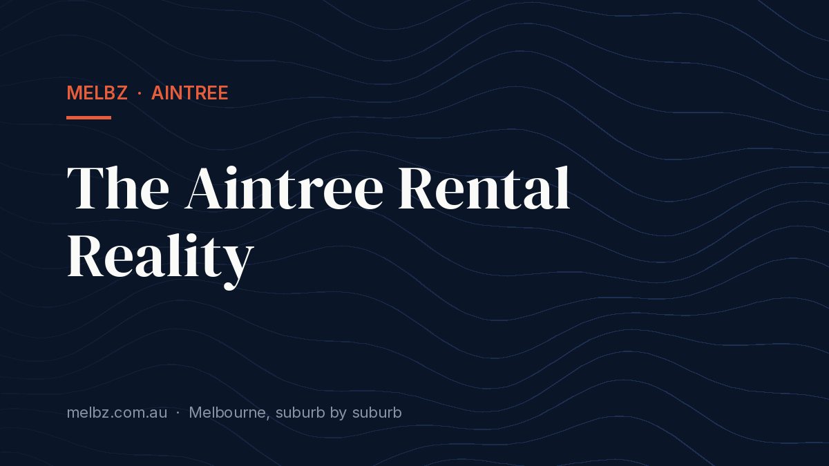 Title card: The Aintree Rental Reality