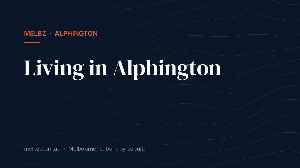 Title card: Living in Alphington
