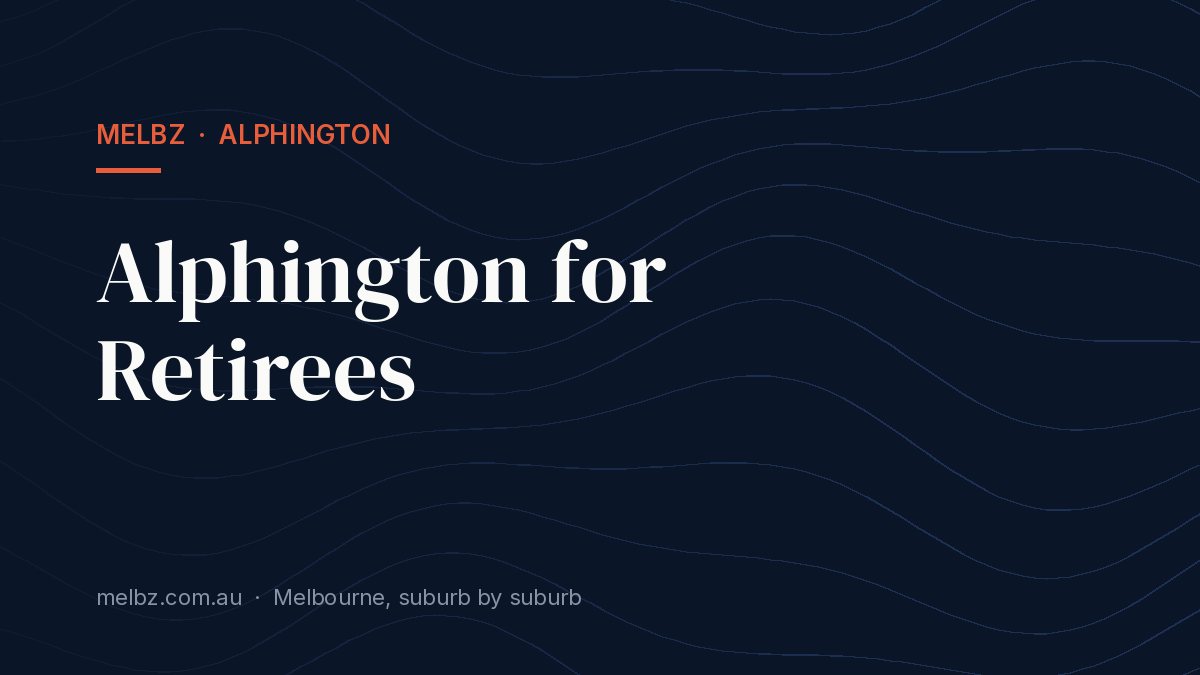 Title card: Alphington for Retirees