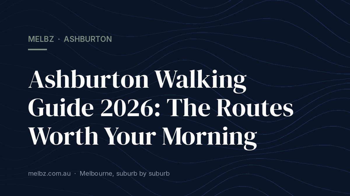 Title card: Ashburton Walking Guide 2026: The Routes Worth Your Morning