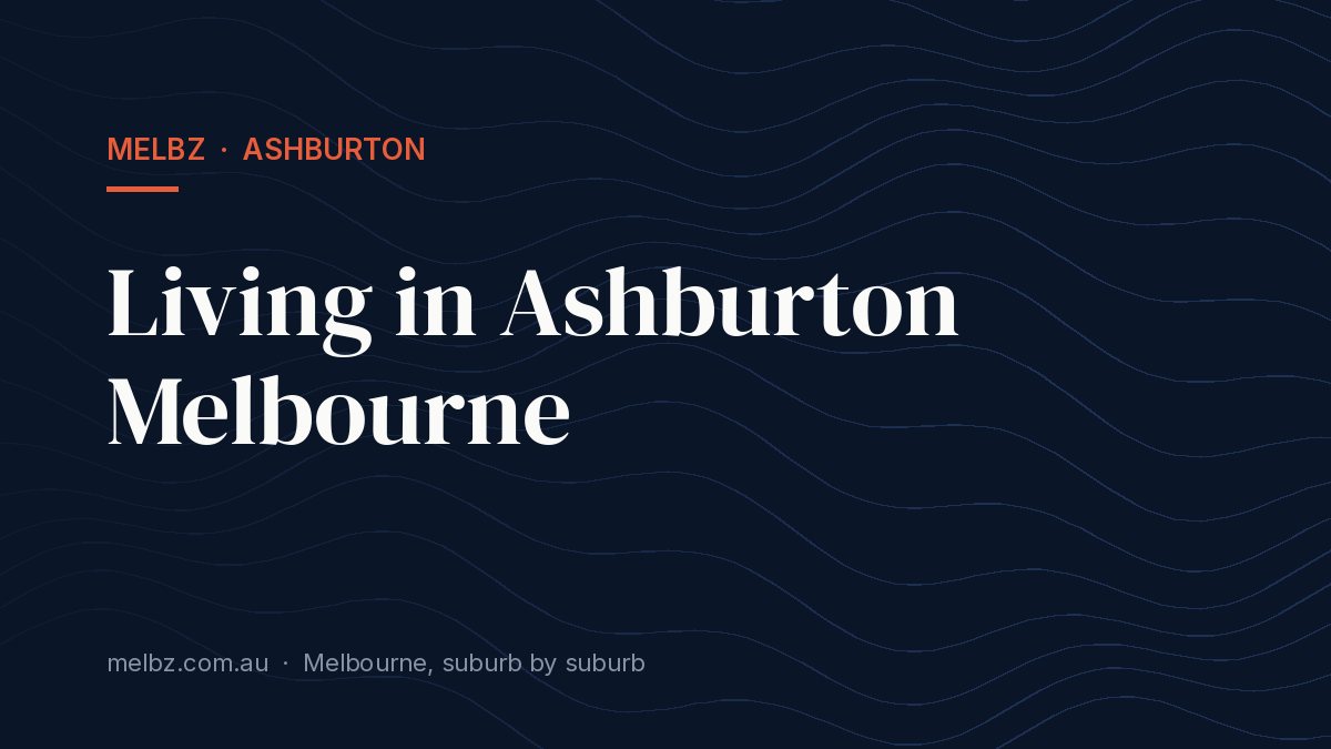 Title card: Living in Ashburton Melbourne