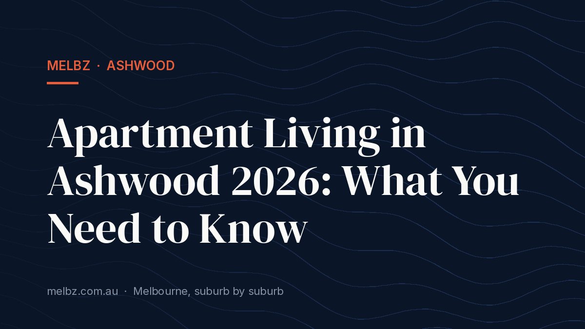 Title card: Apartment Living in Ashwood 2026: What You Need to Know