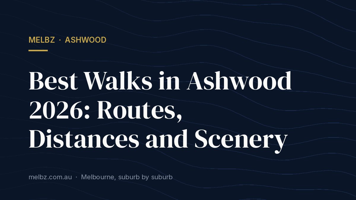 Title card: Best Walks in Ashwood 2026: Routes, Distances and Scenery
