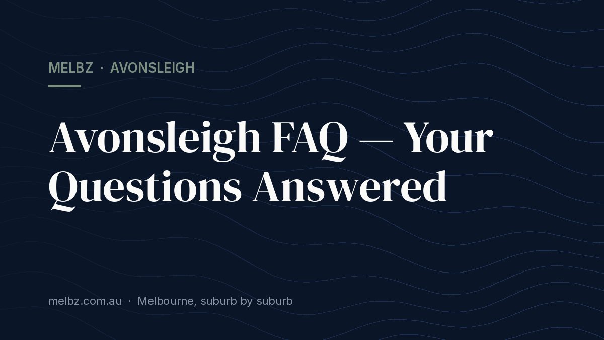 Avonsleigh FAQ — Your Questions Answered