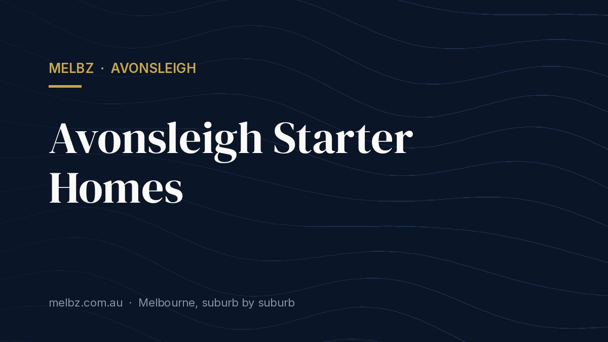 Title card: Avonsleigh Starter Homes