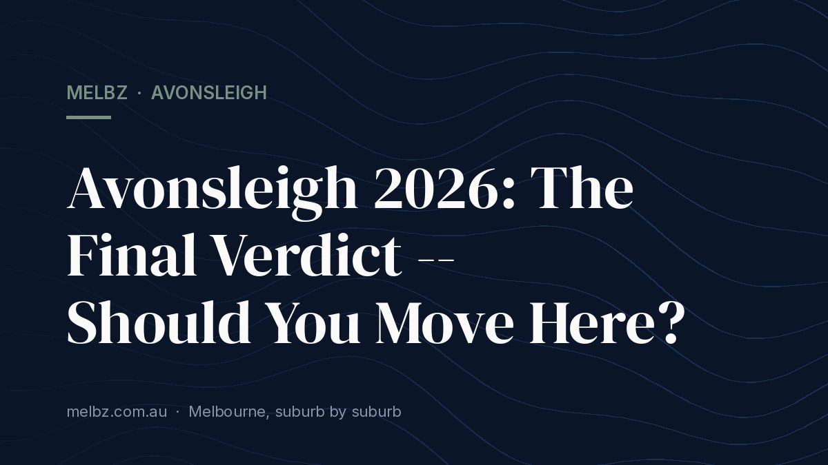 Title card: Avonsleigh 2026: The Final Verdict -- Should You Move Here?