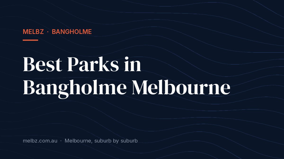 Title card: Best Parks in Bangholme Melbourne