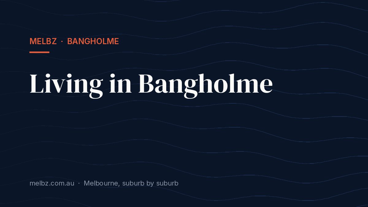 Title card: Living in Bangholme
