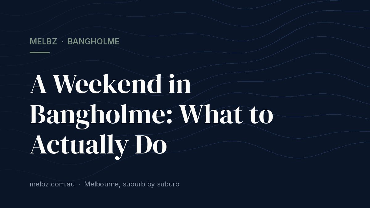 Best Asian Food in Bangholme Melbourne