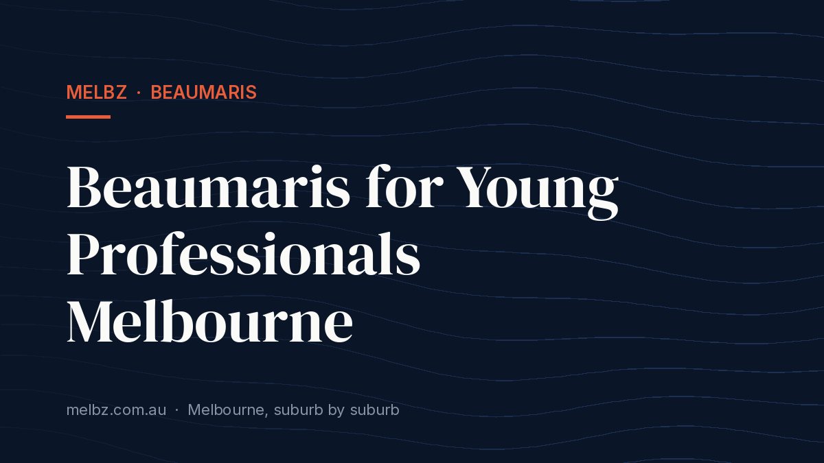 Title card: Beaumaris for Young Professionals Melbourne
