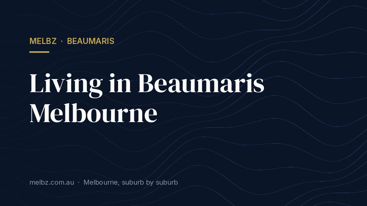 Title card: Living in Beaumaris Melbourne