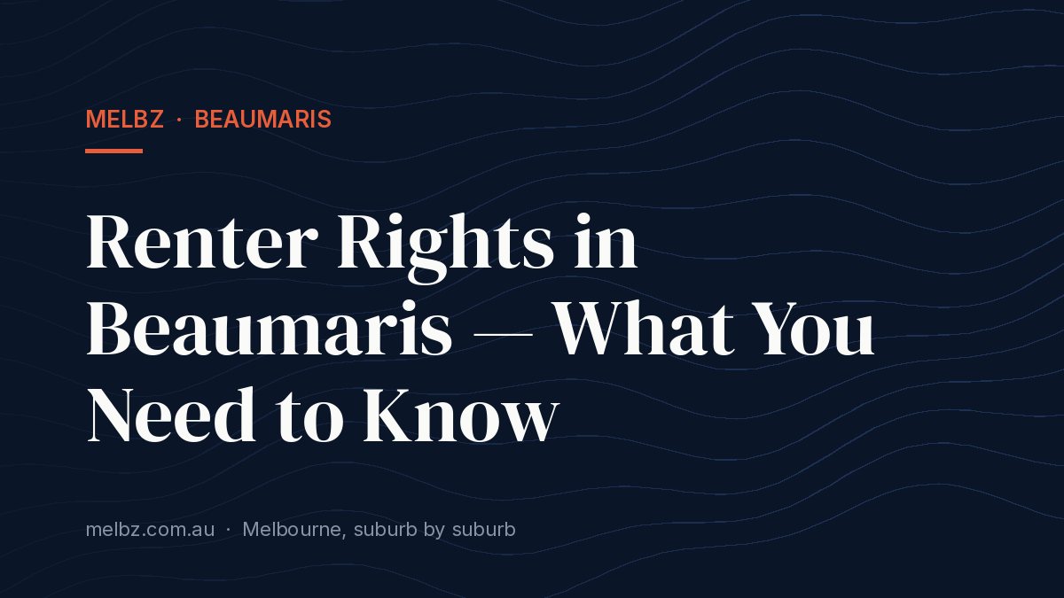 Title card: Renter Rights in Beaumaris — What You Need to Know