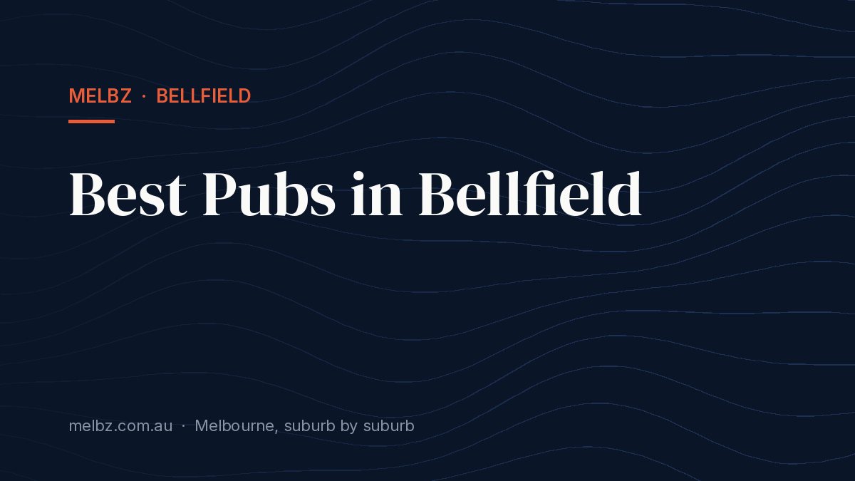 Title card: Best Pubs in Bellfield