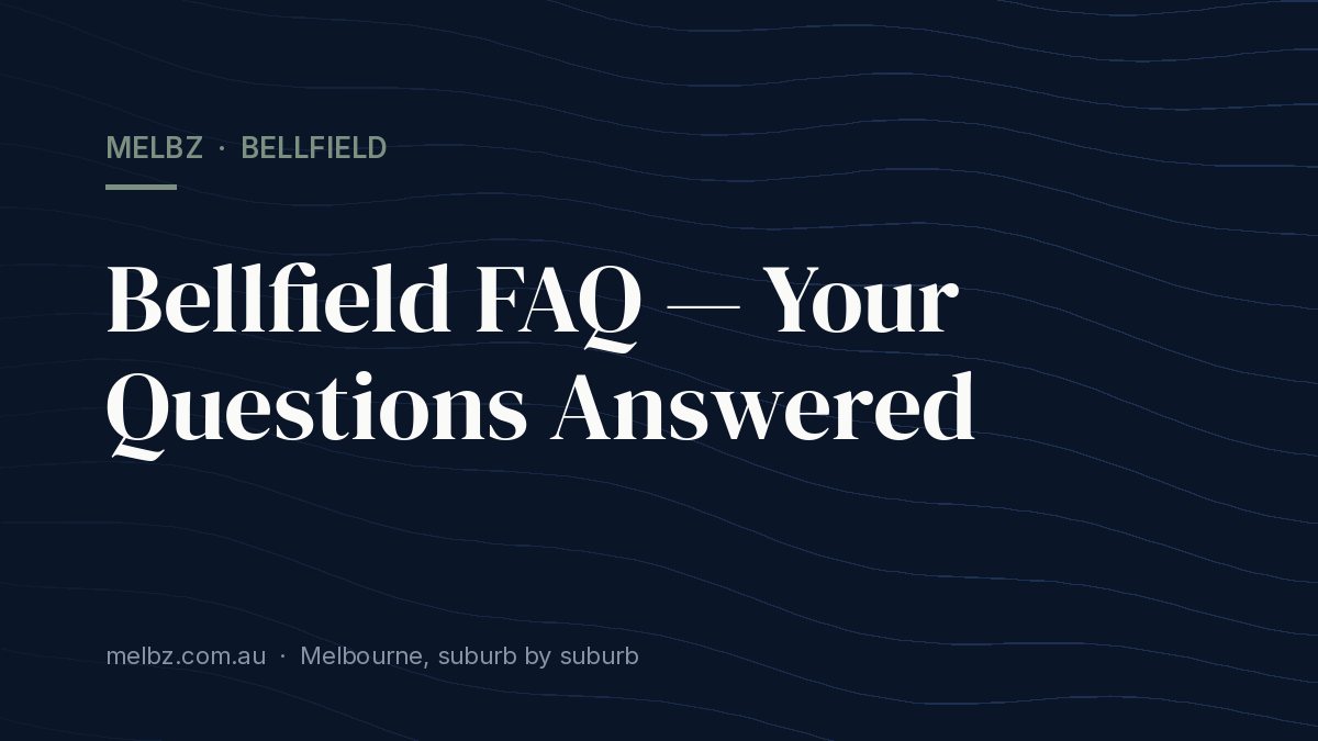 Title card: Bellfield FAQ — Your Questions Answered