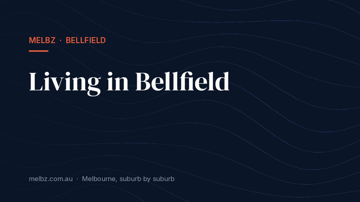 Title card: Living in Bellfield