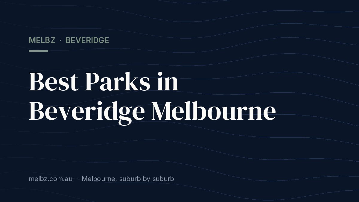 Title card: Best Parks in Beveridge Melbourne