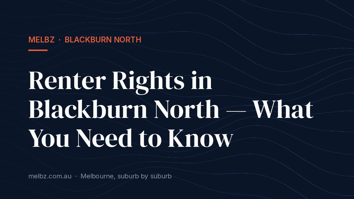 Title card: Renter Rights in Blackburn North — What You Need to Know
