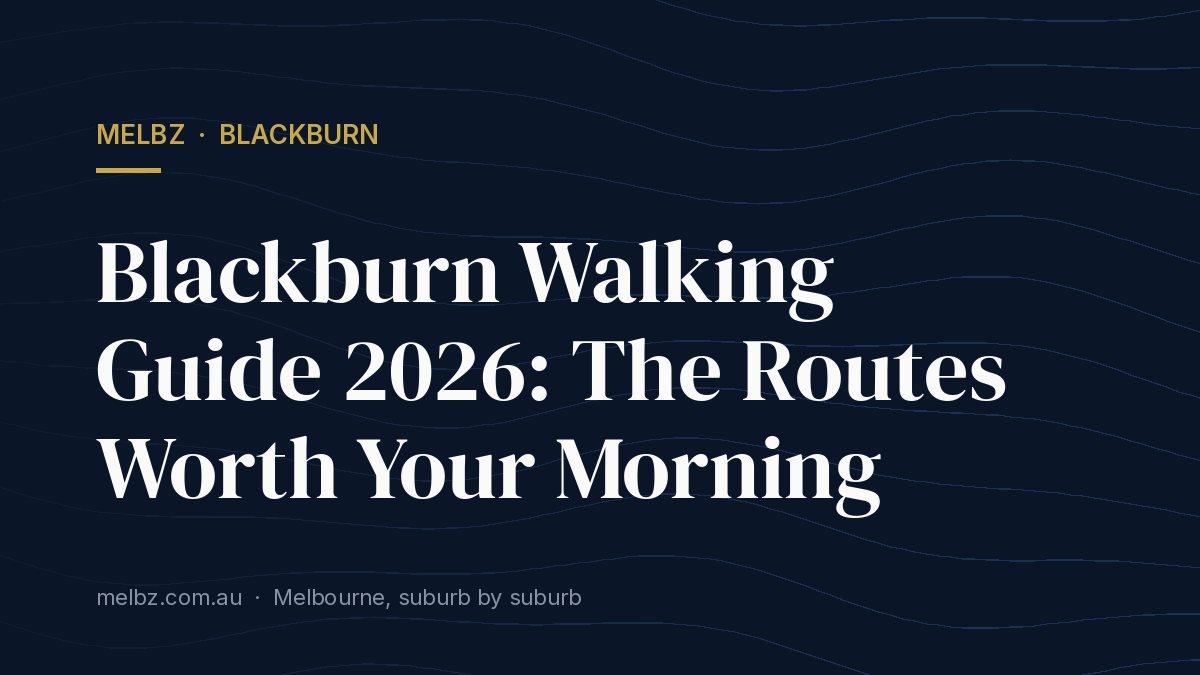 Title card: Blackburn Walking Guide 2026: The Routes Worth Your Morning