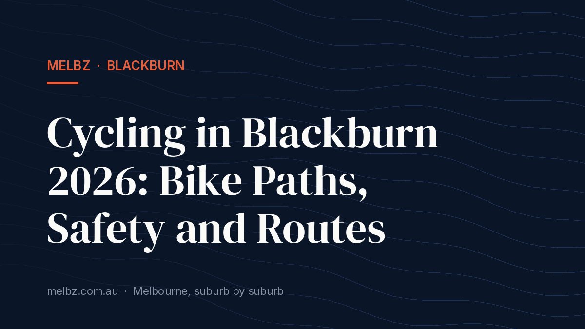 Title card: Cycling in Blackburn 2026: Bike Paths, Safety and Routes
