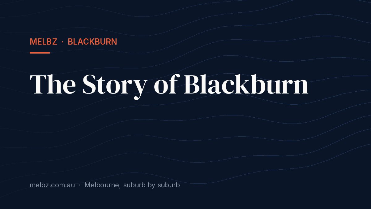 Title card: The Story of Blackburn
