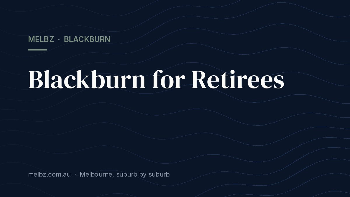 Title card: Blackburn for Retirees