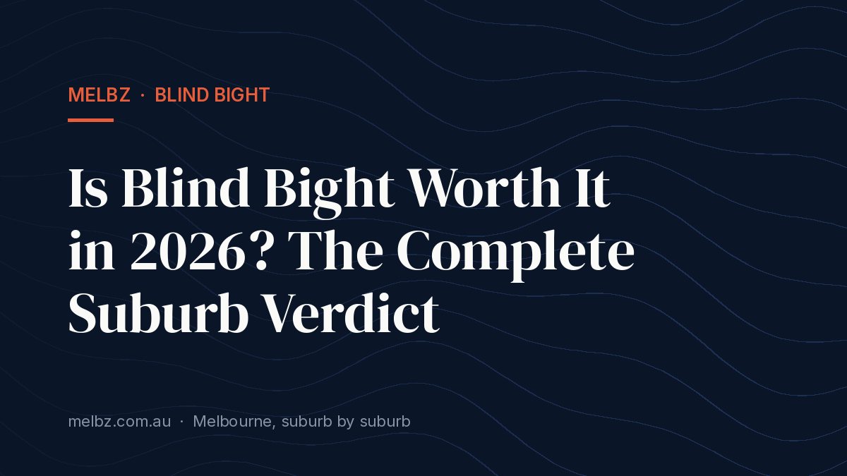 Title card: Is Blind Bight Worth It in 2026? The Complete Suburb Verdict