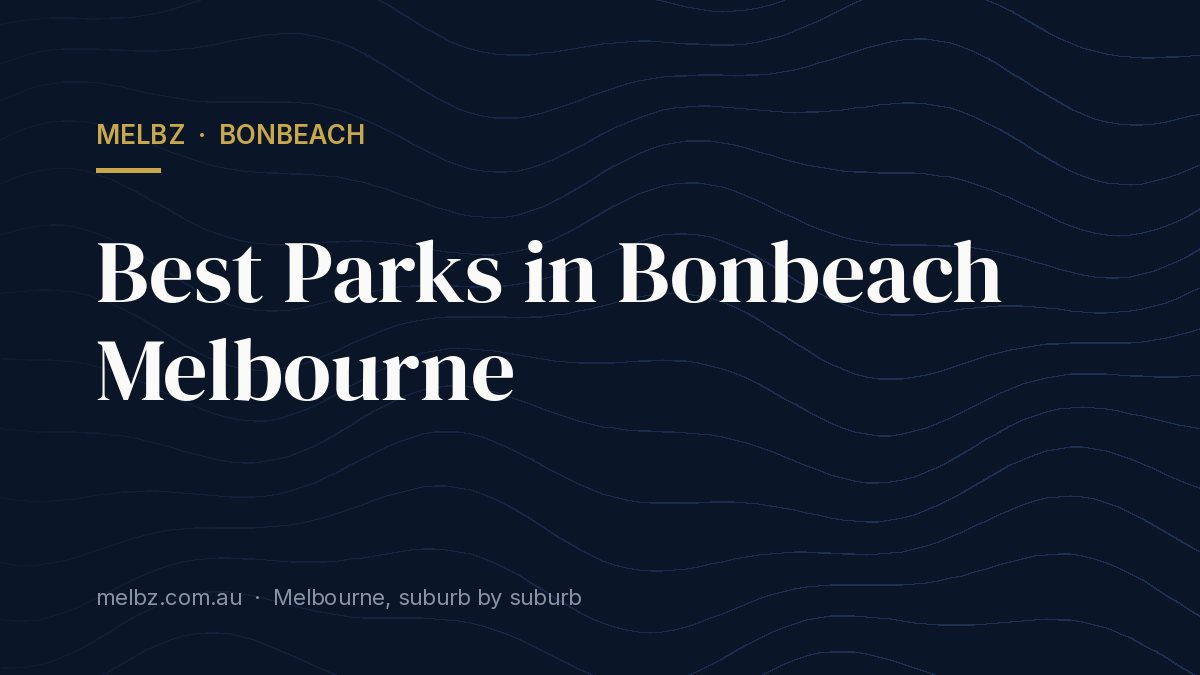 Title card: Best Parks in Bonbeach Melbourne
