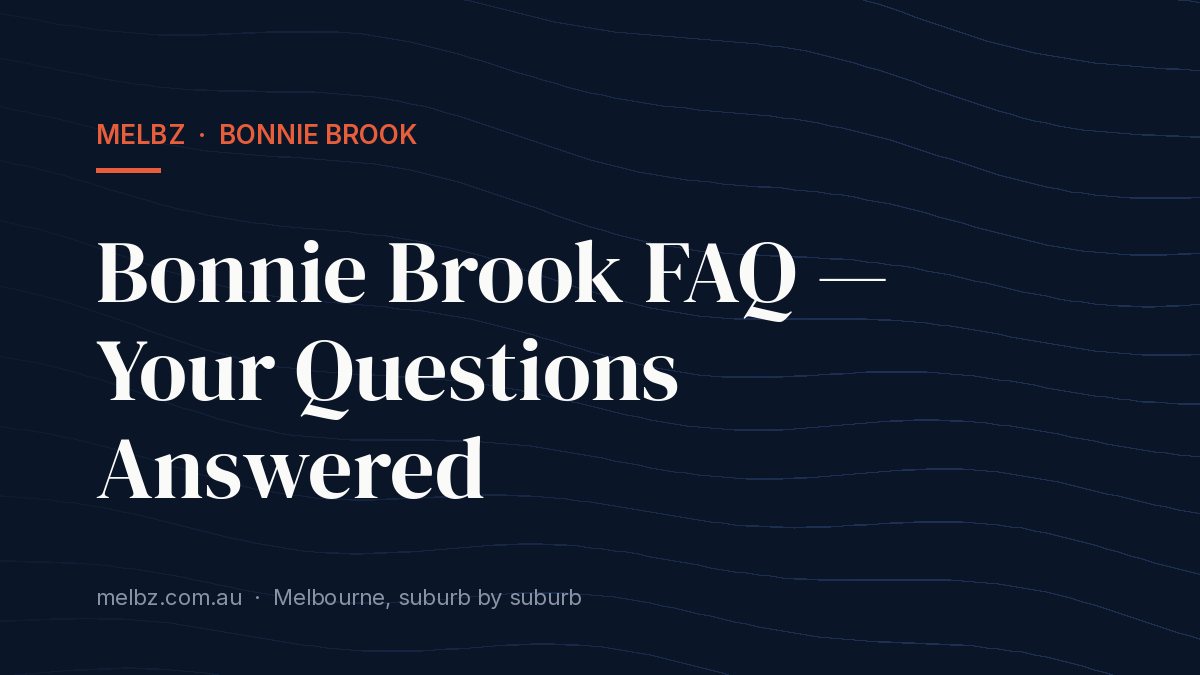 Title card: Bonnie Brook FAQ — Your Questions Answered