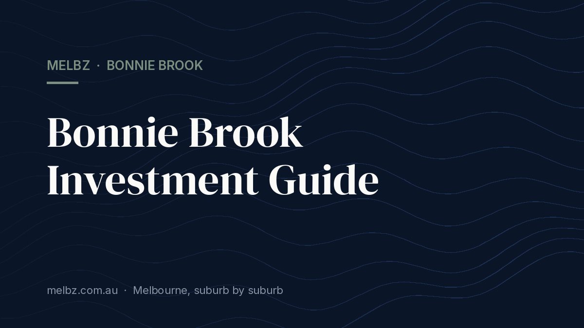 Title card: Bonnie Brook Investment Guide
