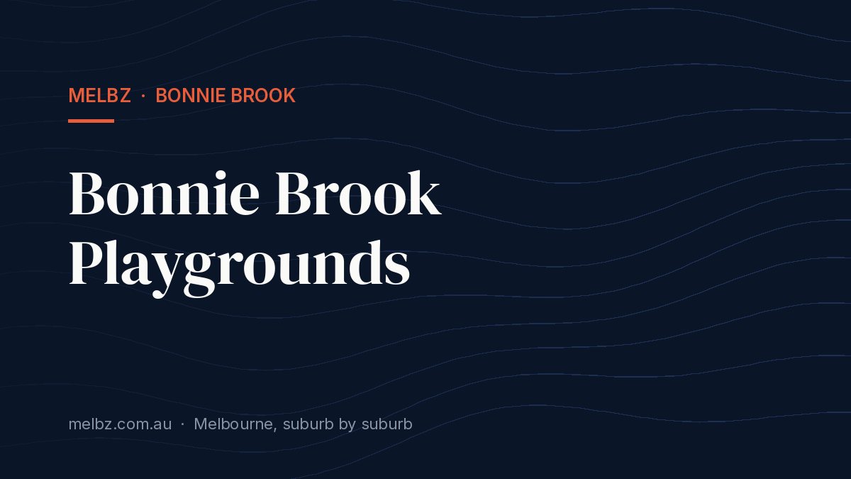 Title card: Bonnie Brook Playgrounds
