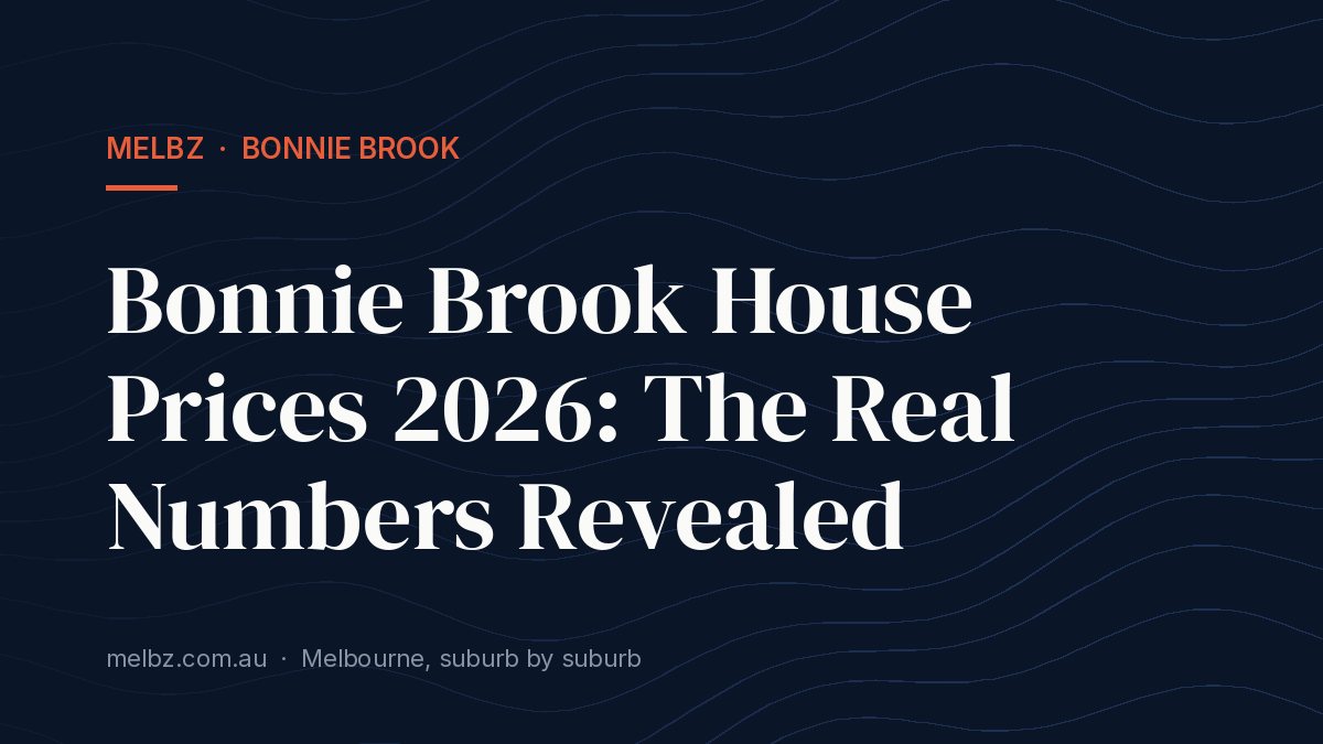 Title card: Bonnie Brook House Prices 2026: The Real Numbers Revealed