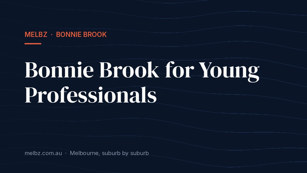 Title card: Bonnie Brook for Young Professionals