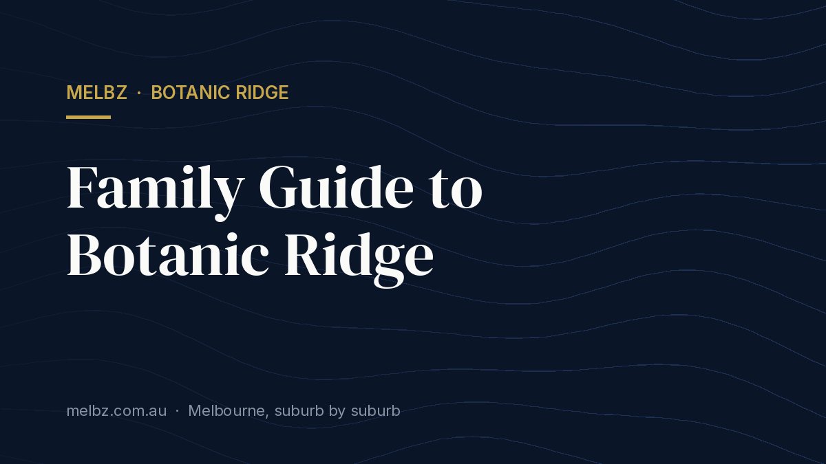 Title card: Family Guide to Botanic Ridge