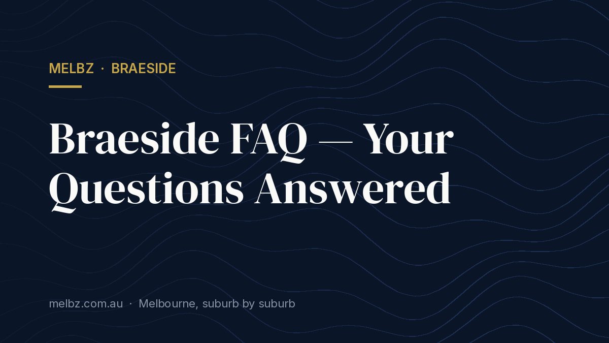 Title card: Braeside FAQ — Your Questions Answered