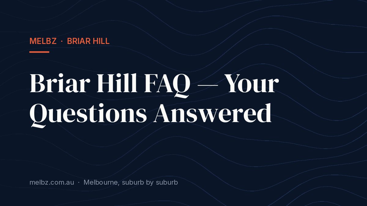 Title card: Briar Hill FAQ — Your Questions Answered