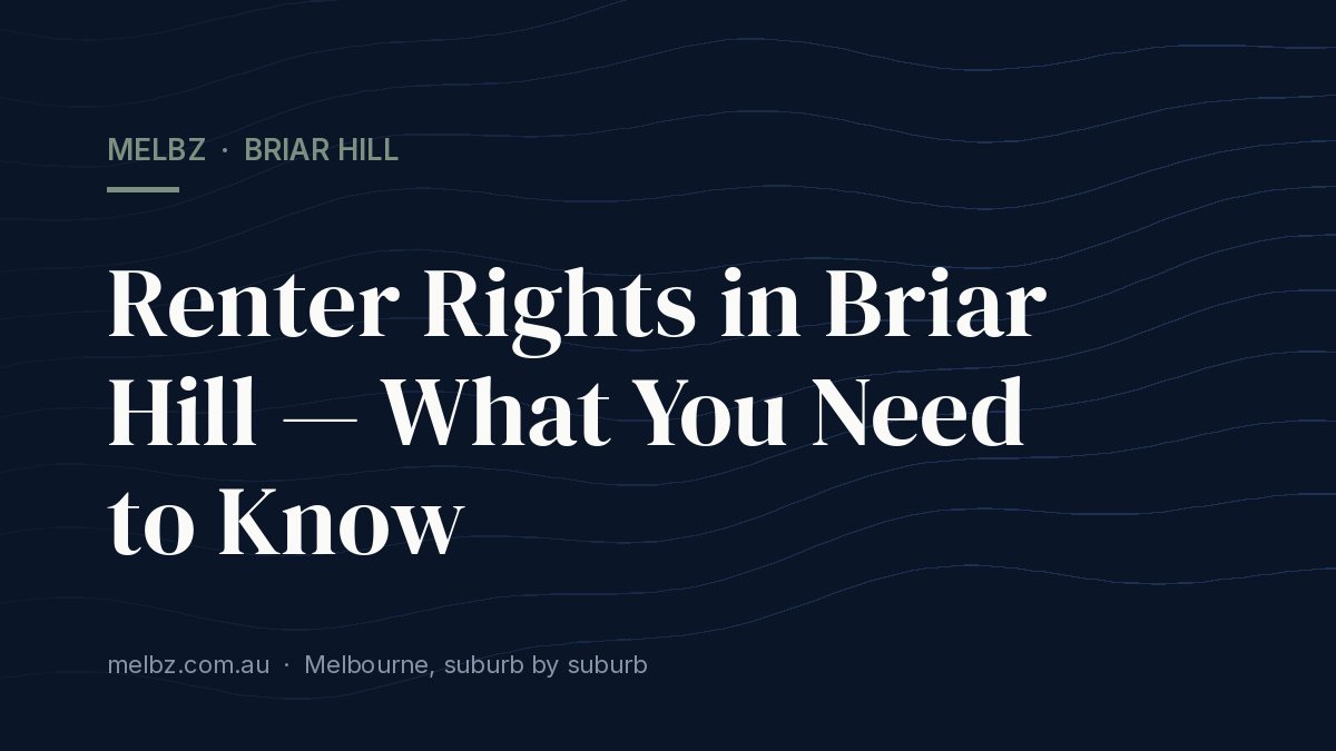Title card: Renter Rights in Briar Hill — What You Need to Know