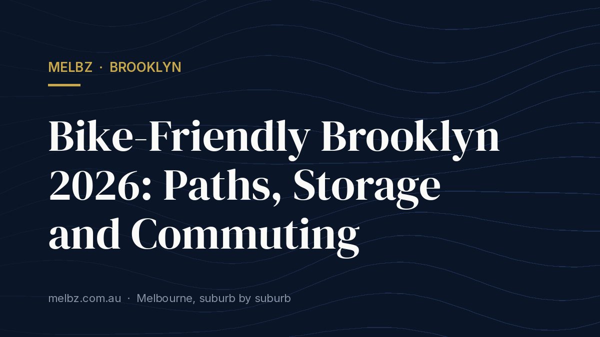 Title card: Bike-Friendly Brooklyn 2026: Paths, Storage and Commuting