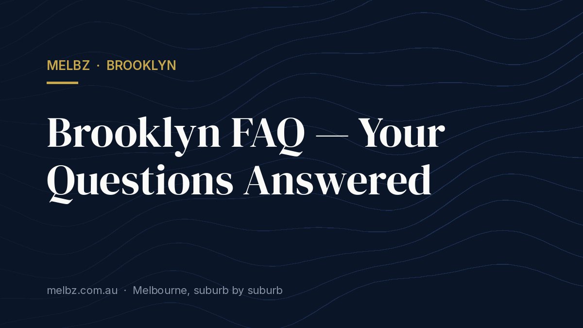 Title card: Brooklyn FAQ — Your Questions Answered