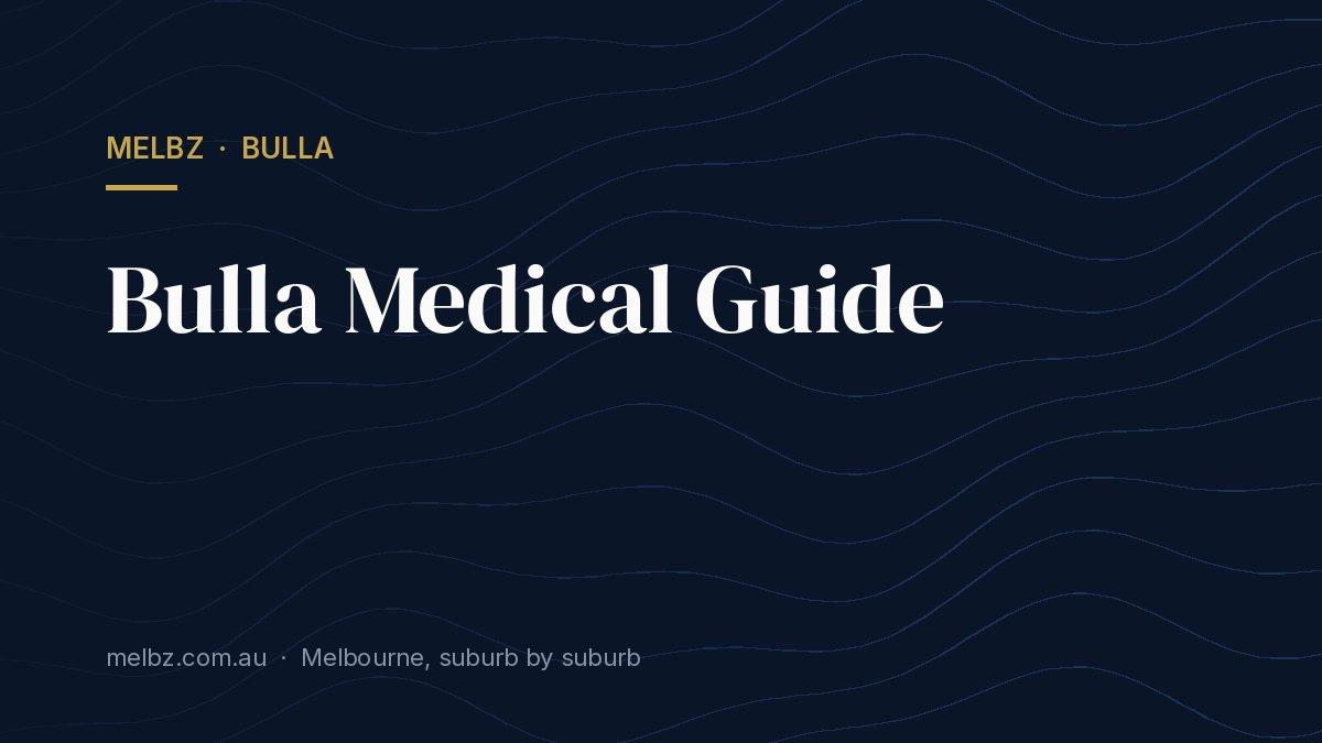 Title card: Bulla Medical Guide