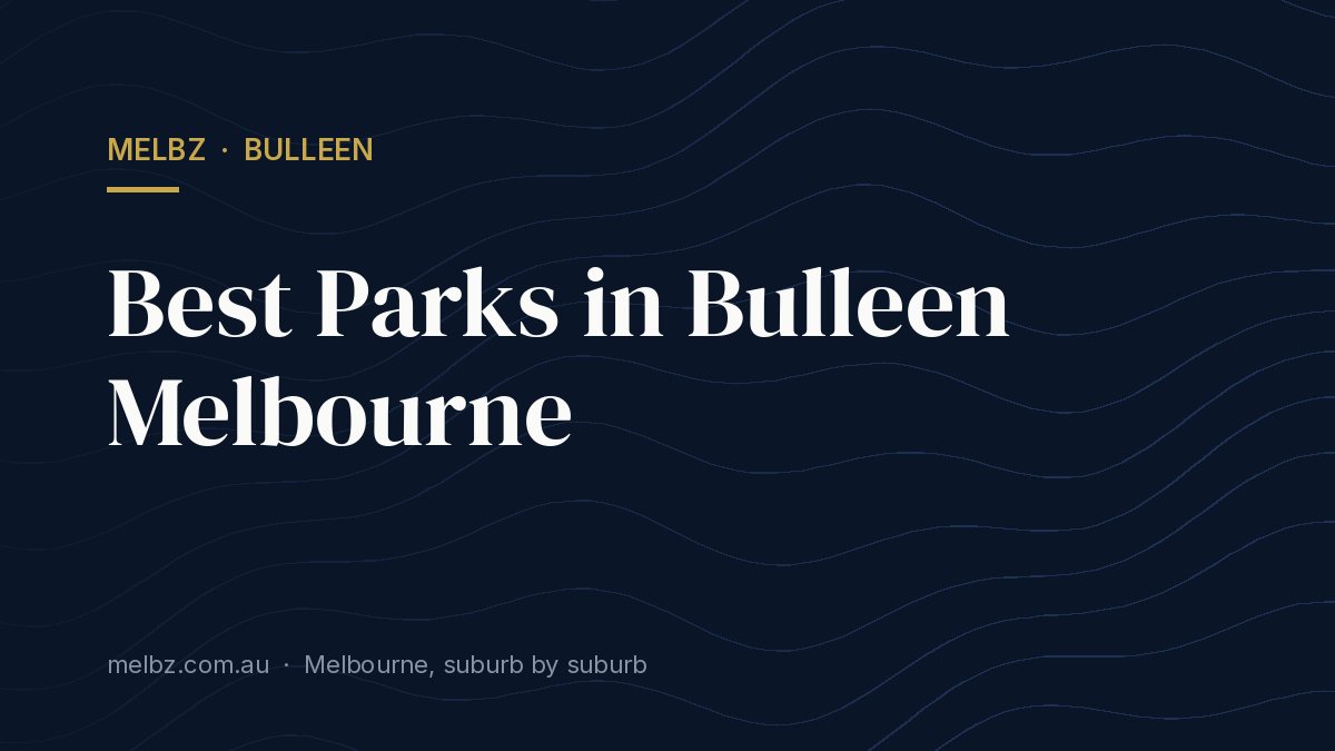 Title card: Best Parks in Bulleen Melbourne