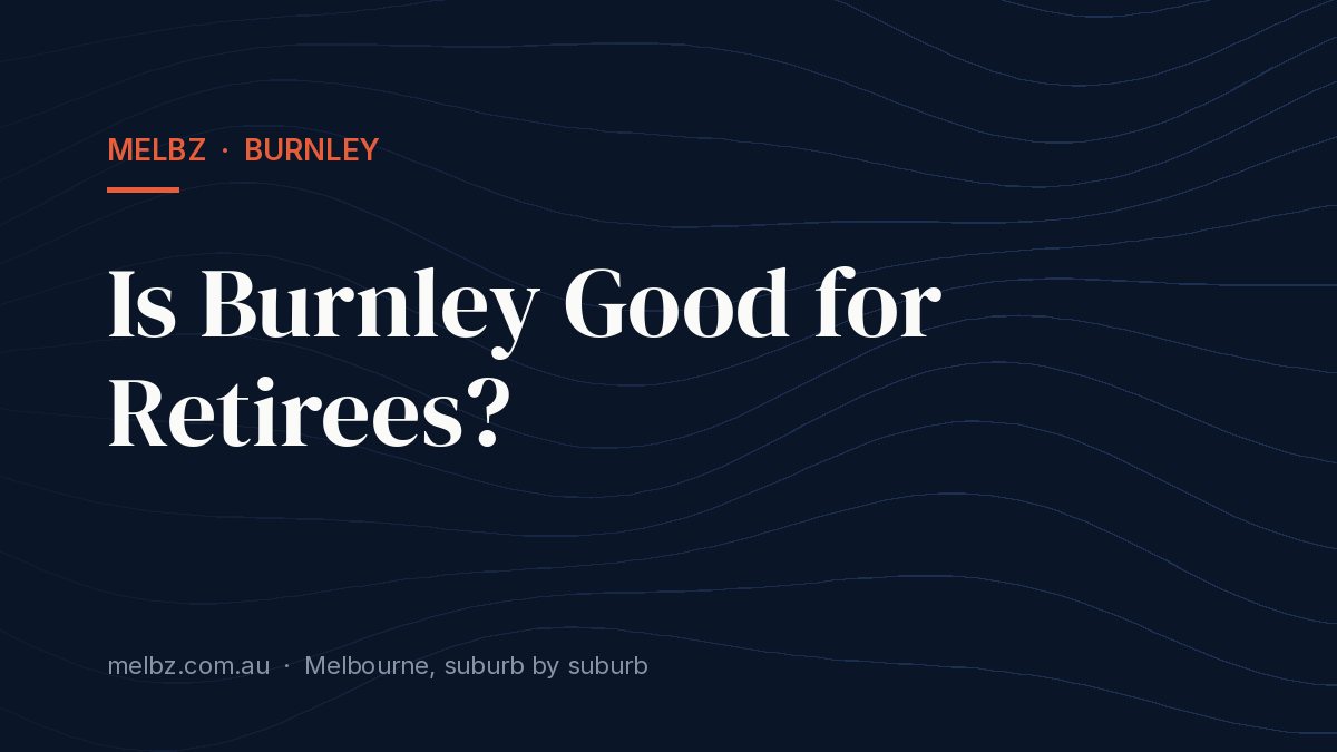 Title card: Is Burnley Good for Retirees?