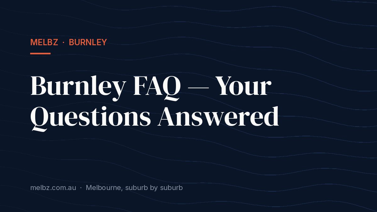 Title card: Burnley FAQ — Your Questions Answered