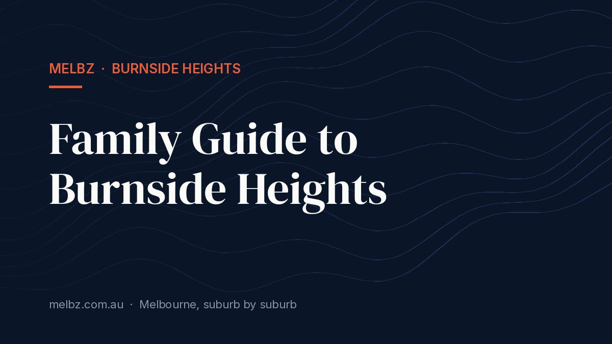 Title card: Family Guide to Burnside Heights