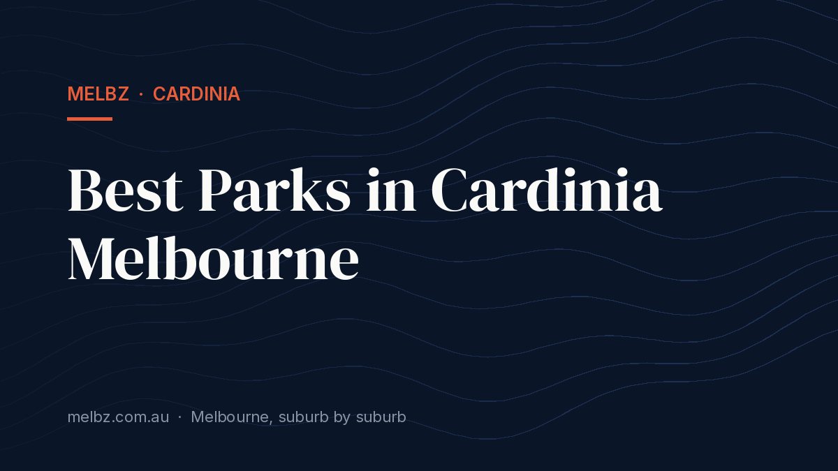 Title card: Best Parks in Cardinia Melbourne