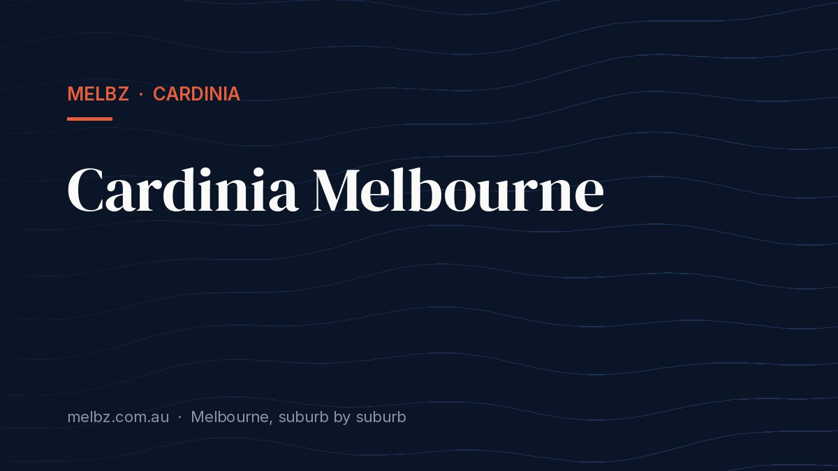 Title card: Cardinia Melbourne