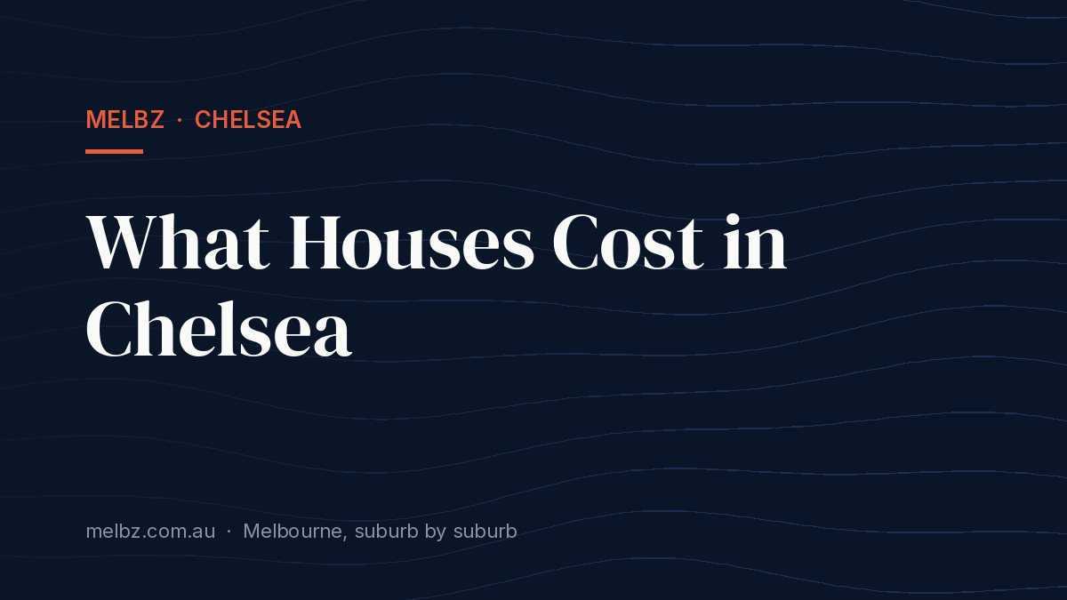 Title card: What Houses Cost in Chelsea